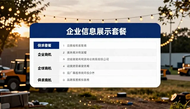 供求商机平台展示板块使用技巧与日常维护建议